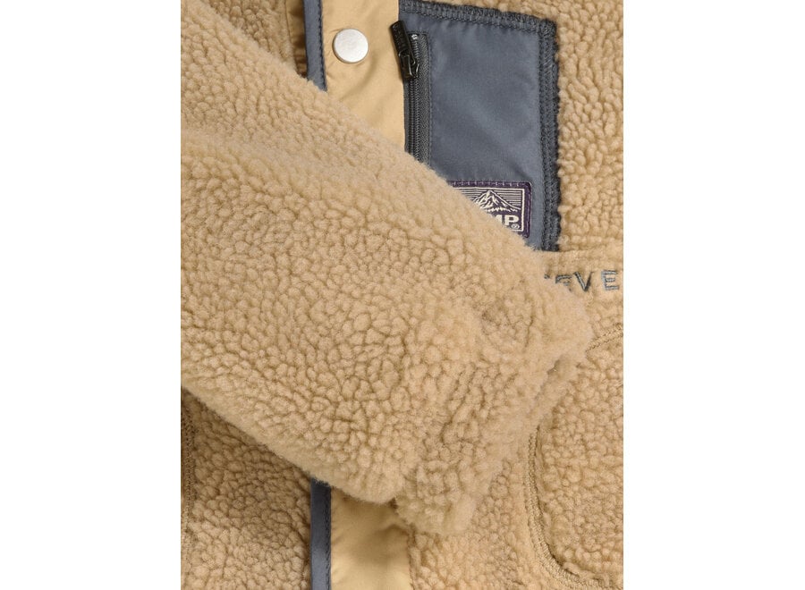 Teddy jacket - Sandshell