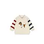 Spotty sweat shirt - Brown rice