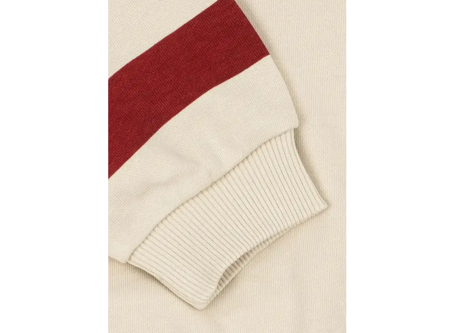 Spotty sweat shirt - Brown rice