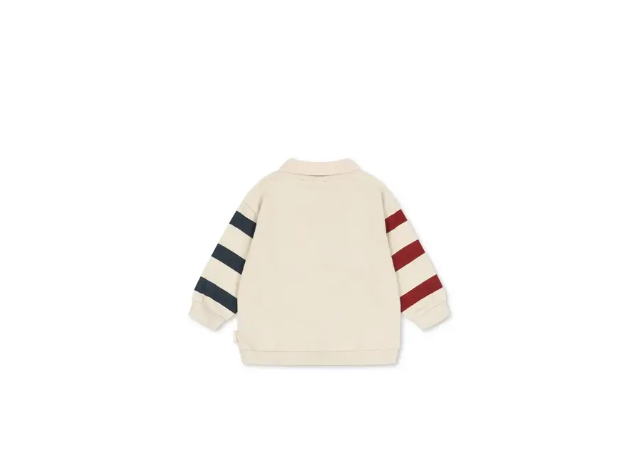 Spotty sweat shirt - Brown rice