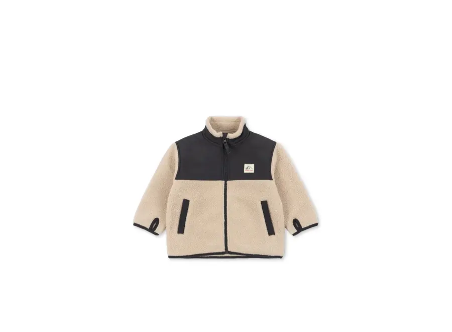 Flynn fleece jacket - Oxford tan
