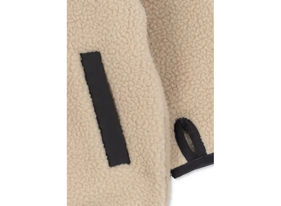 Flynn fleece jacket - Oxford tan