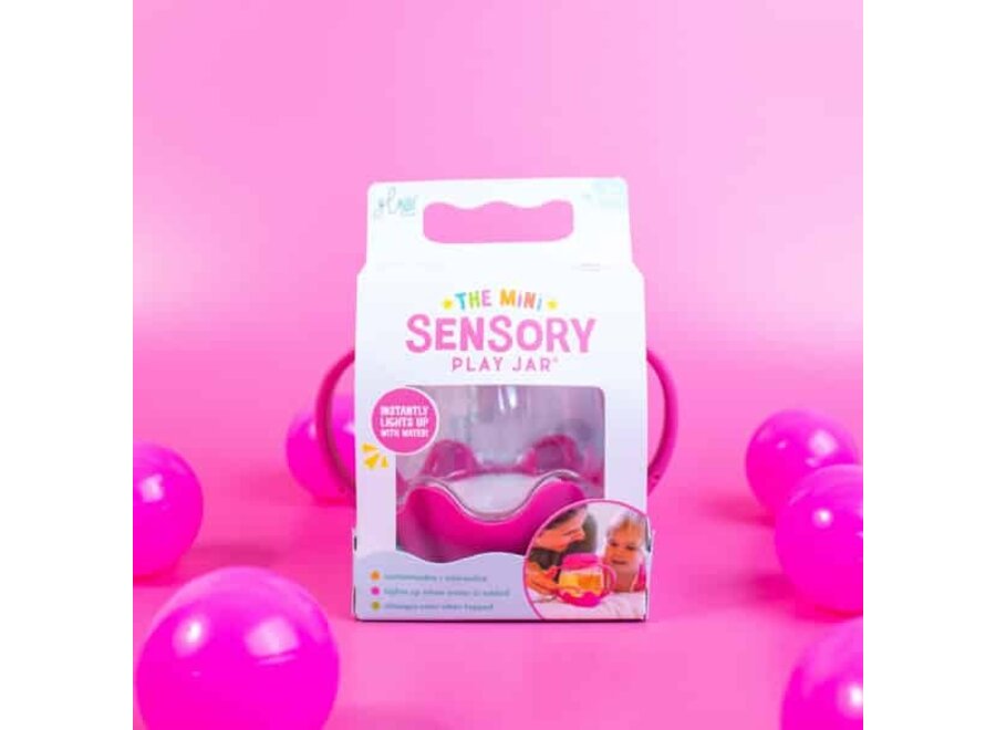 Sensory play cup - Pink