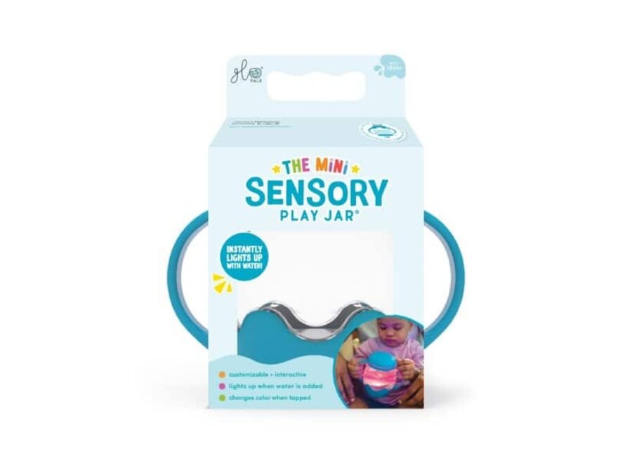 Sensory play cup - Frosty blue