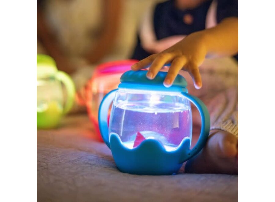 Sensory play cup - Frosty blue