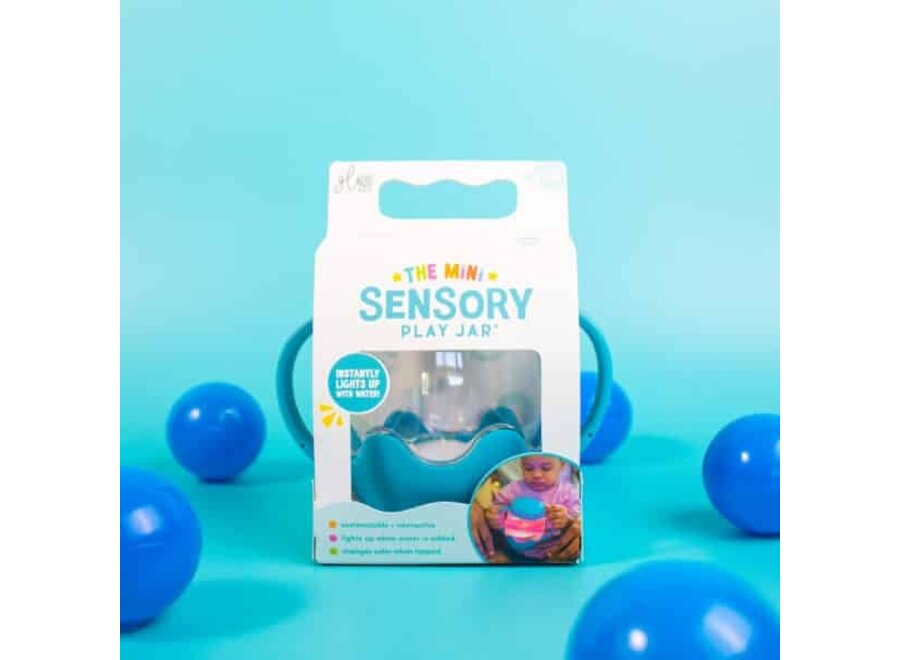 Sensory play cup - Frosty blue