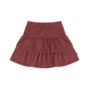 Ruffled skirt - Ruby sparkle