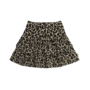 Ruffled skirt - Leopard moonlight