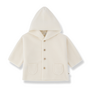 Menton hooded jacket - Ecru
