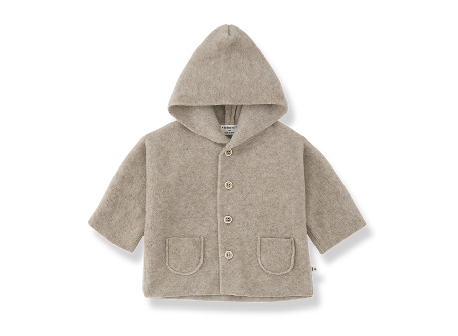 Menton hooded jacket - Beige