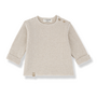 Aubin striped LS T-shirt - Beige