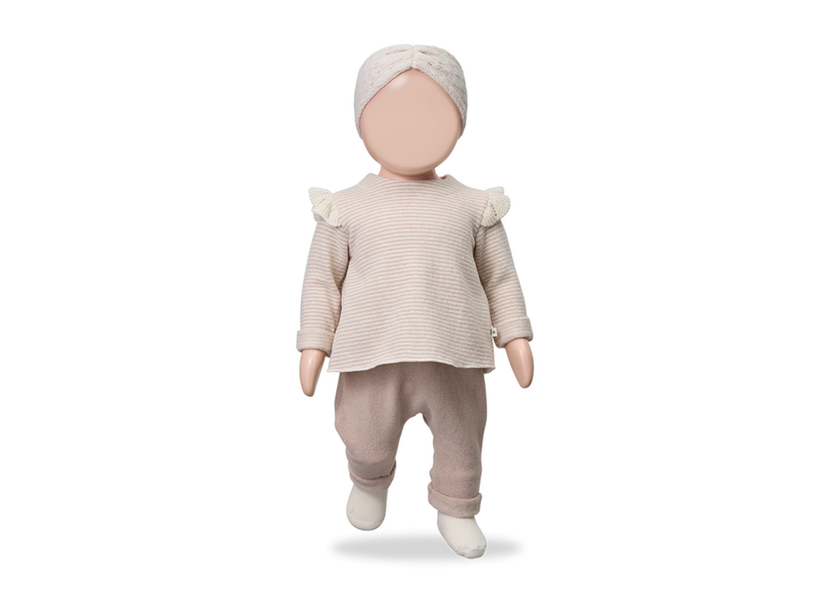 Annecy girls blouse - Nude