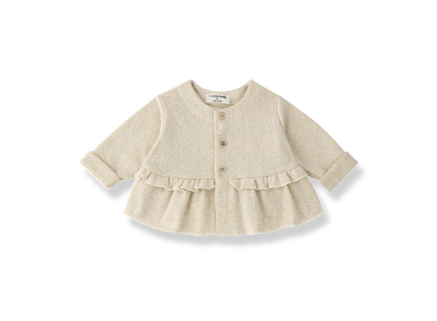 Dinan girly cardigan - Ecru