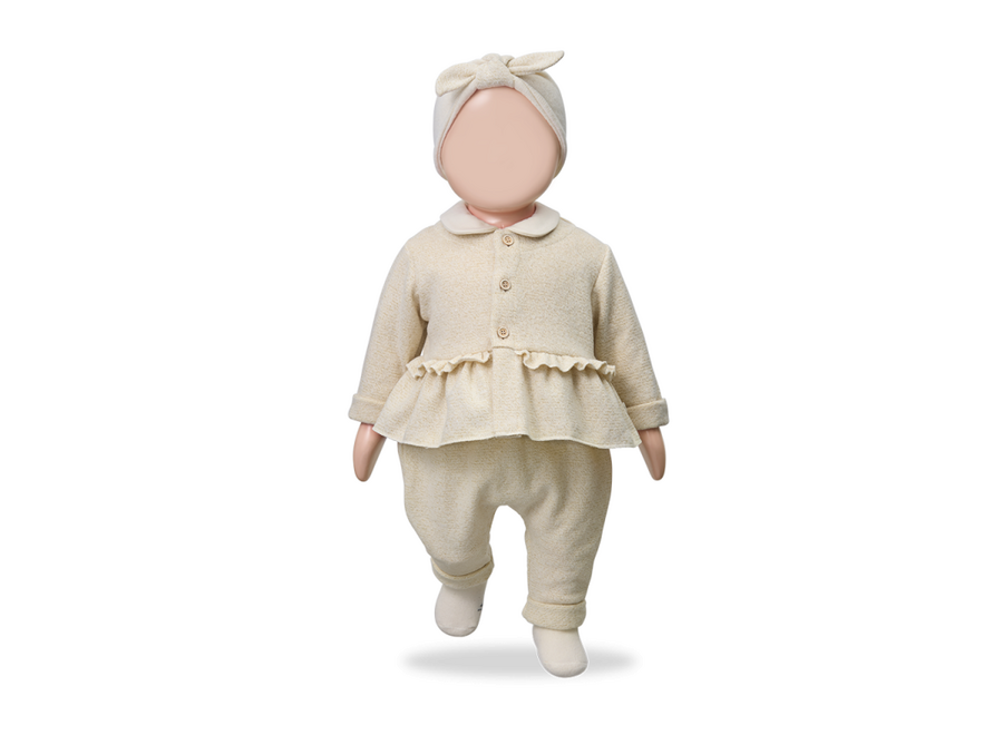 Dinan girly cardigan - Ecru