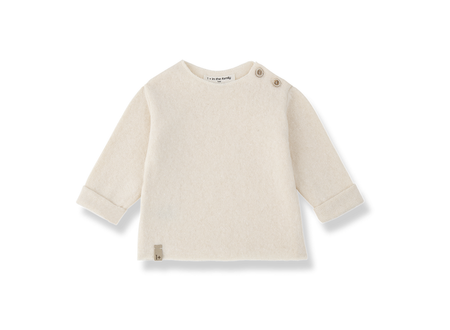 Carcassonne LS T-shirt - Ecru