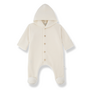 Biarritz hooded polar suit - Ecru