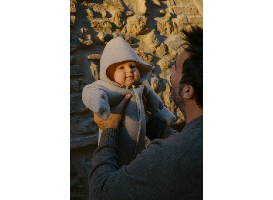 Biarritz hooded polar suit - Beige