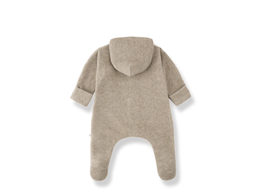 Biarritz hooded polar suit - Beige