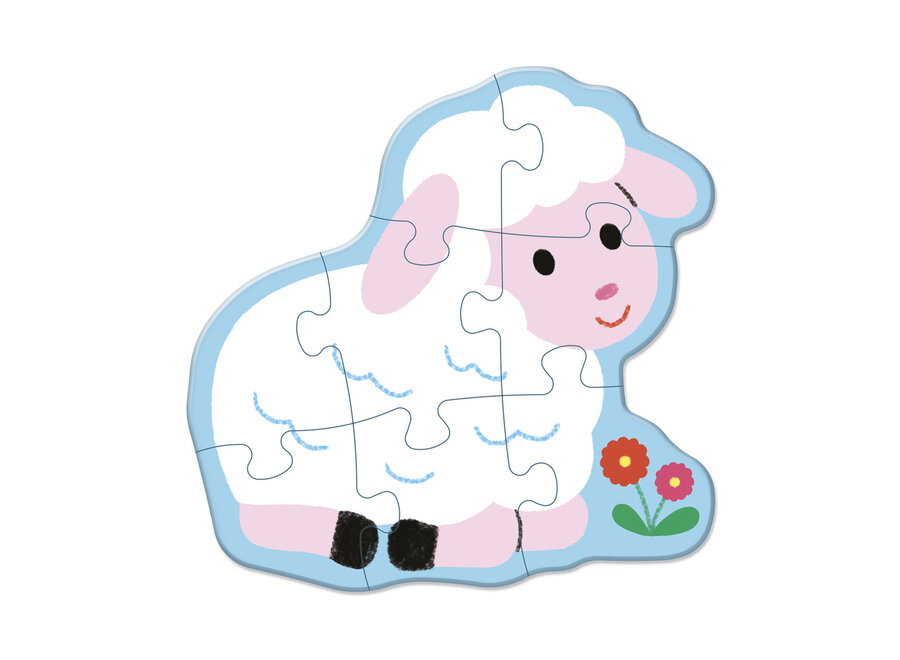 5 formaten puzzels - Boerderij