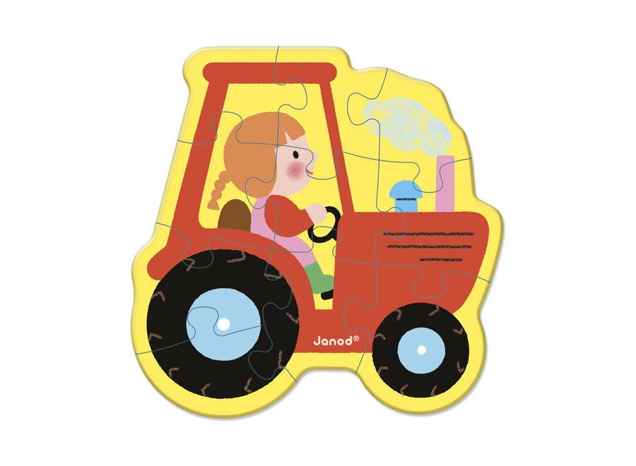 5 formaten puzzels - Boerderij