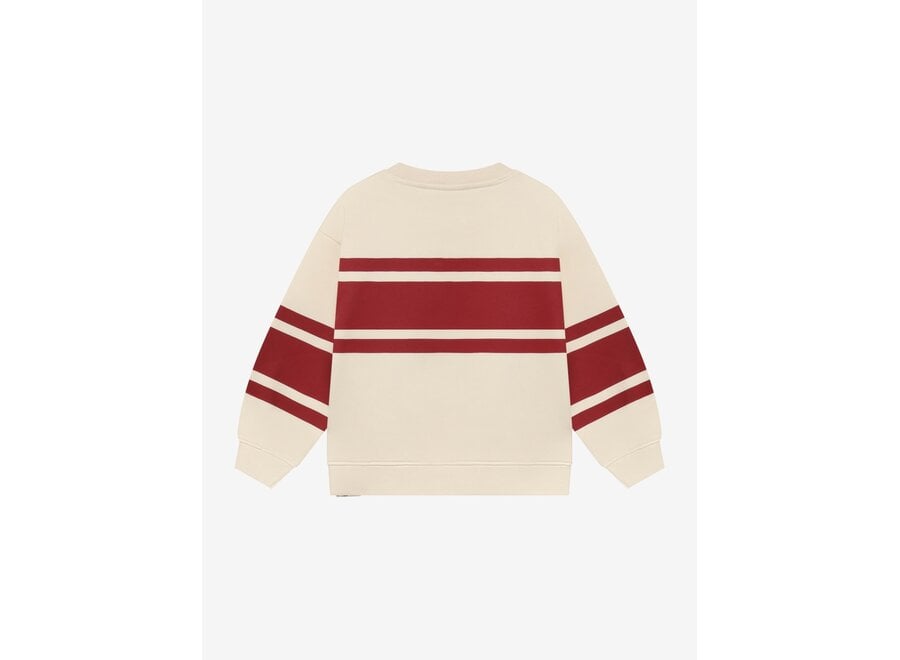 Oversized sweater brushed - Sandshell