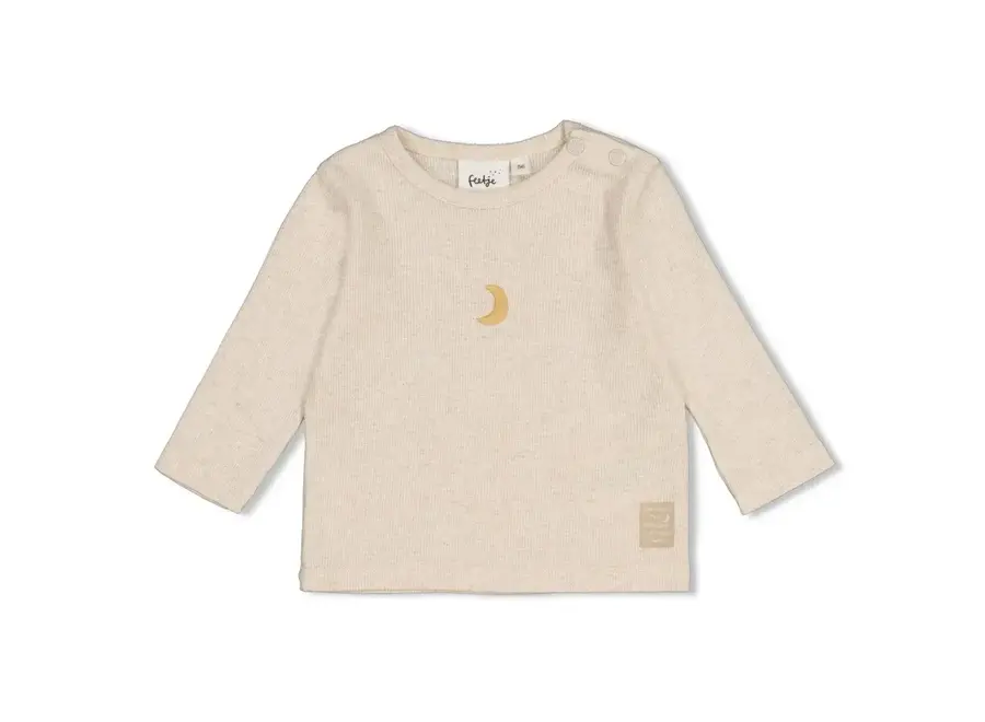 Longsleeve rib - Over the moon for you