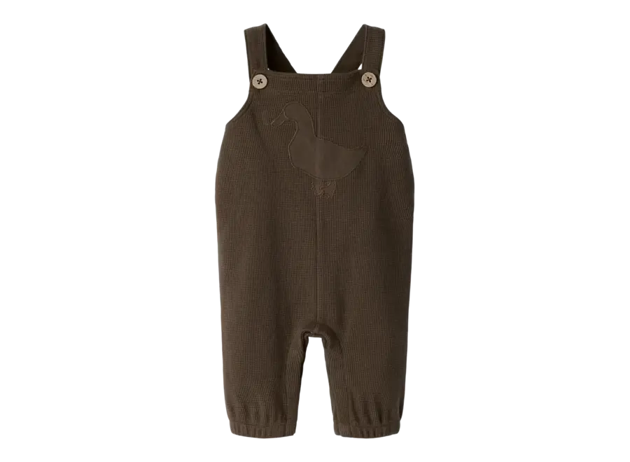 Naffel loose sweat overall - Teak