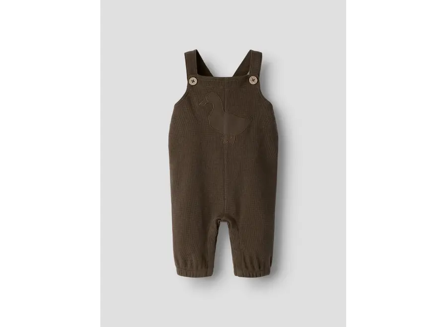 Naffel loose sweat overall - Teak