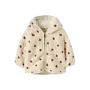 Nalo Sia LS loose sherpa jacket - Turtledove/ Apples