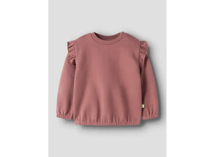 Kilano LS loose sweat - Withered rose