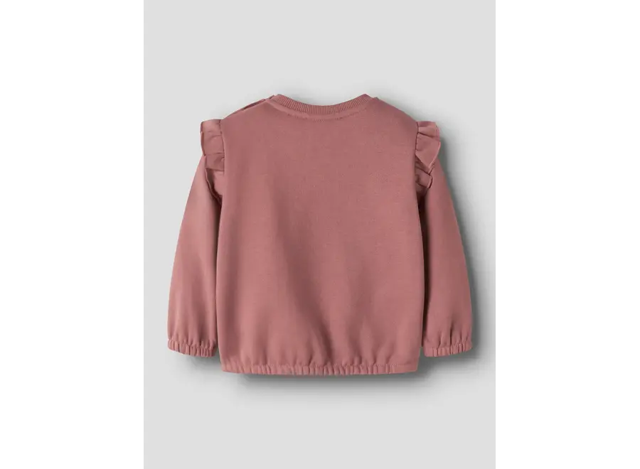 Kilano LS loose sweat - Withered rose
