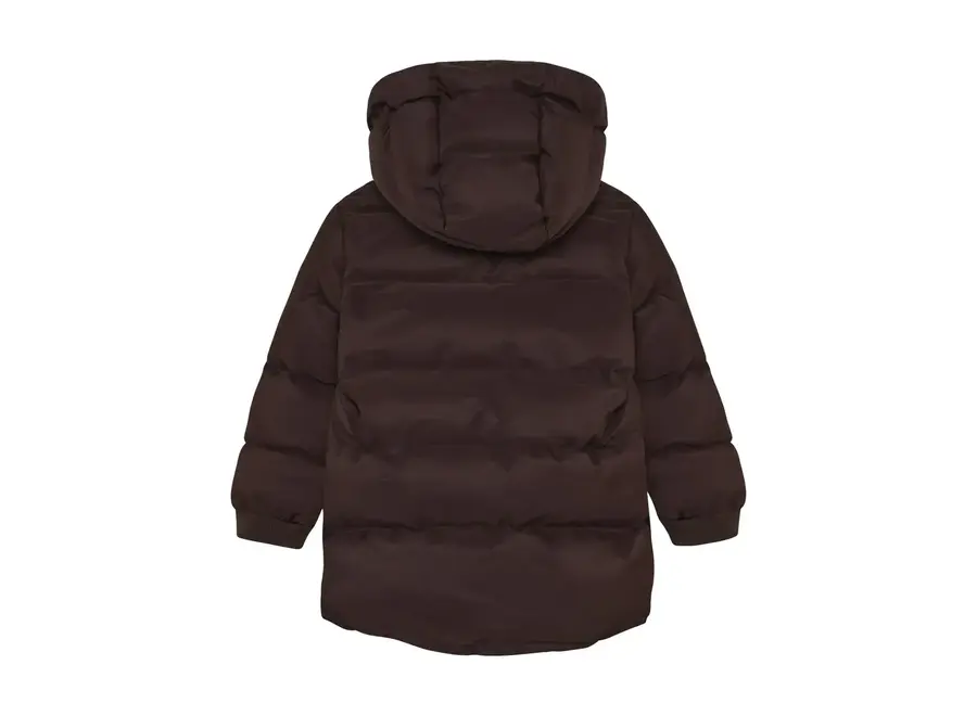 Jacket Quilt solid - Coffee bean