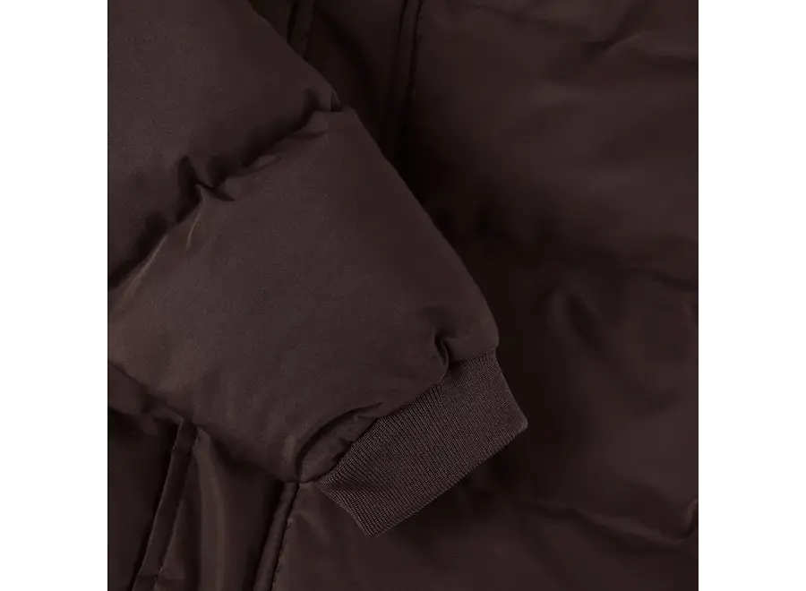 Jacket Quilt solid - Coffee bean