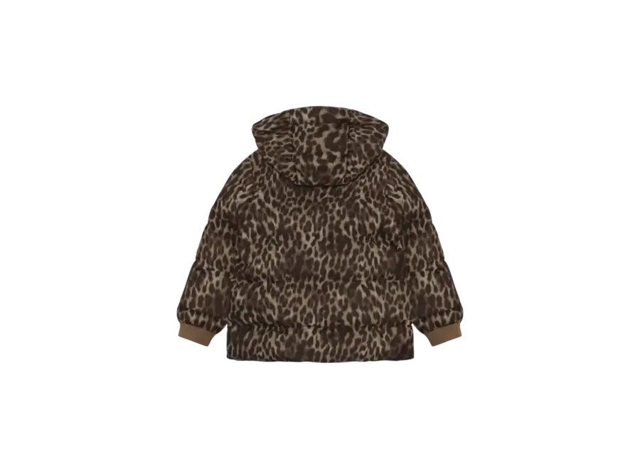 Jacket Quilt solid - AOP Pine bark