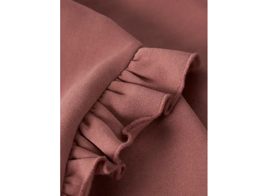 Kilano LS loose sweat - Withered rose