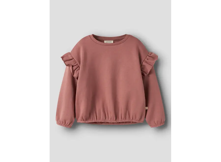 Kilano LS loose sweat - Withered rose
