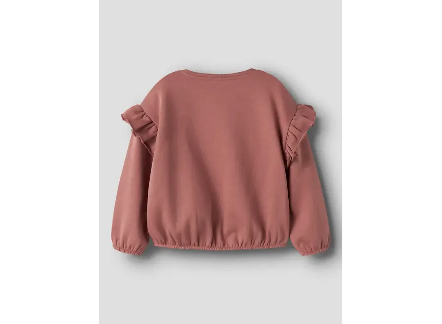 Kilano LS loose sweat - Withered rose