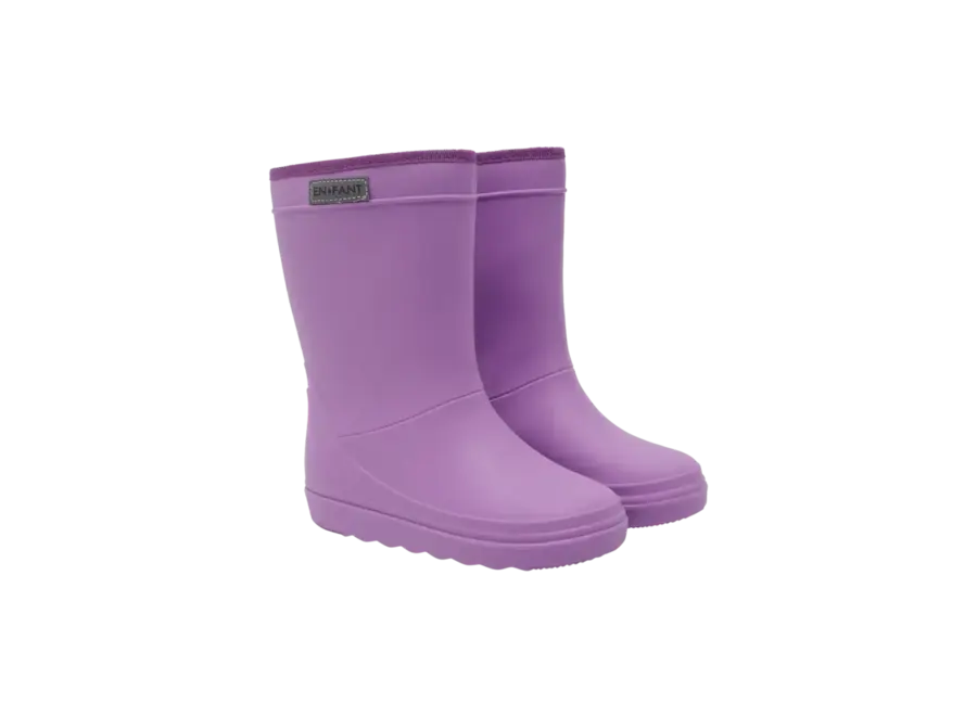 Thermo boots solid - Bellflower