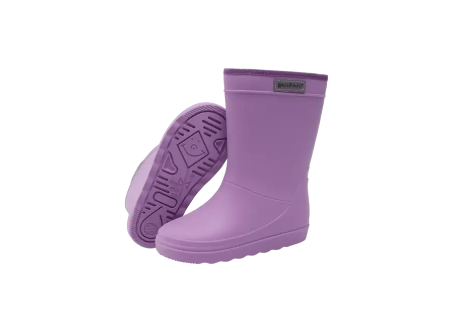 Thermo boots solid - Bellflower