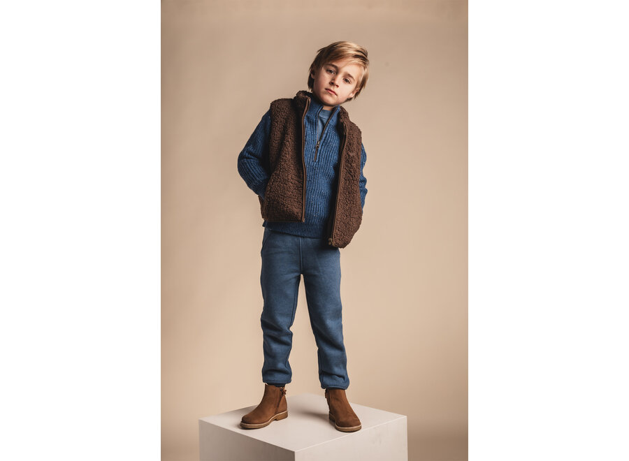 Myso teddy gilet - Brown choco