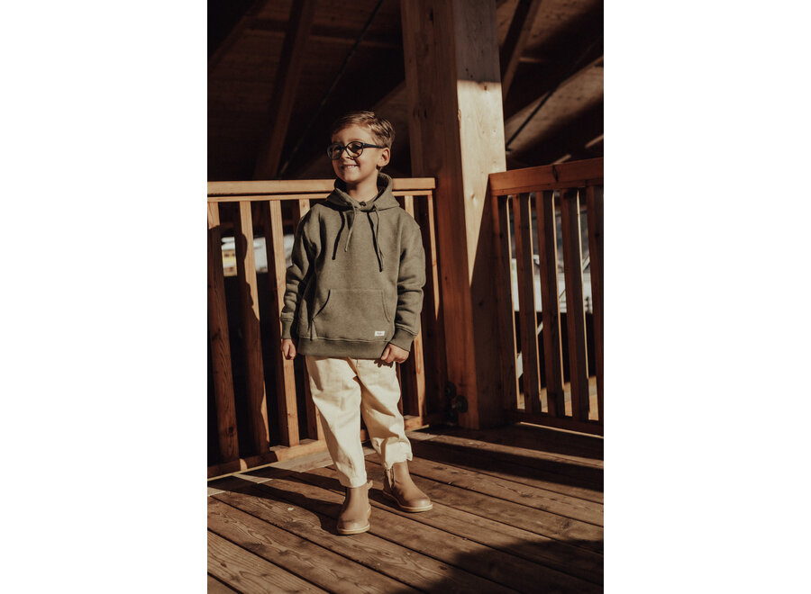 Moose hoody - Green agave