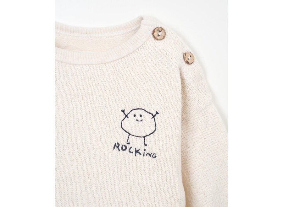 Jersey sweater 'Rocking' - Sketches