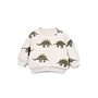 Printed fleece sweater - Dino