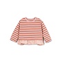 Striped jersey girls sweater - Tapestry