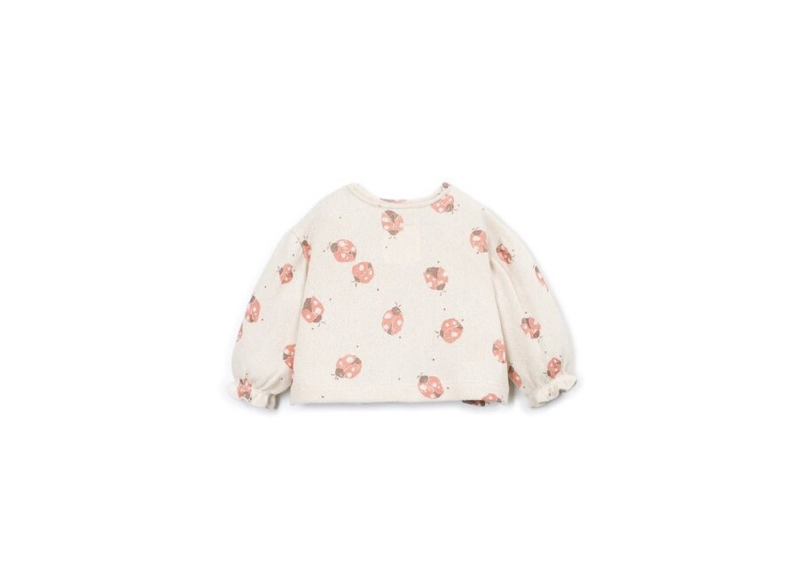 Printed jersey sweater 'Ladybug' - Sketches