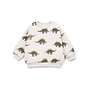 Printed fleece sweater - Dino