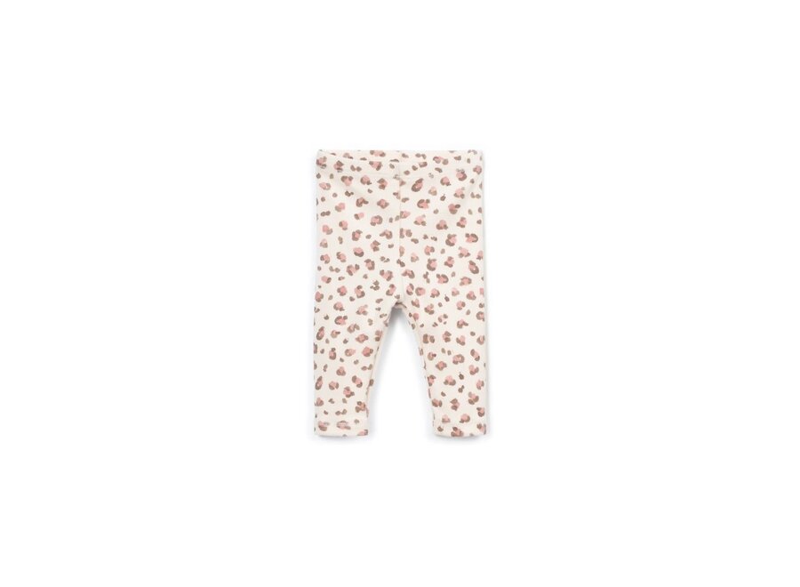 Printed rib leggings leopard - Sketches