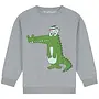Loco Croco sweater - Grey melange