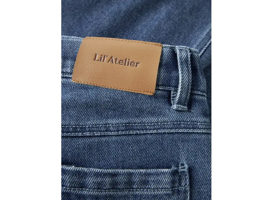 Fobello wide jeans - Dark blue denim