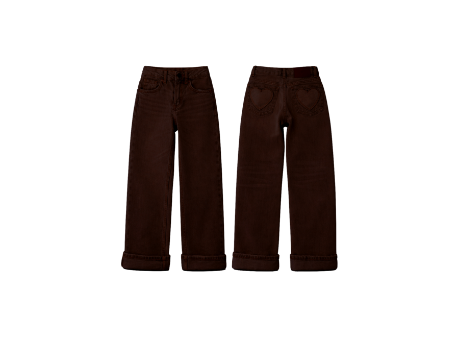 Maey wide pants - Brown choco